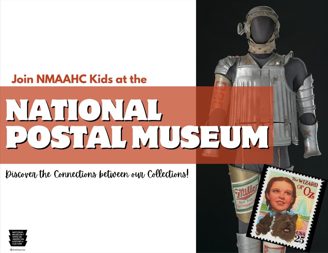 NMAAHC Kids at the National Postal Museum for Halloween!