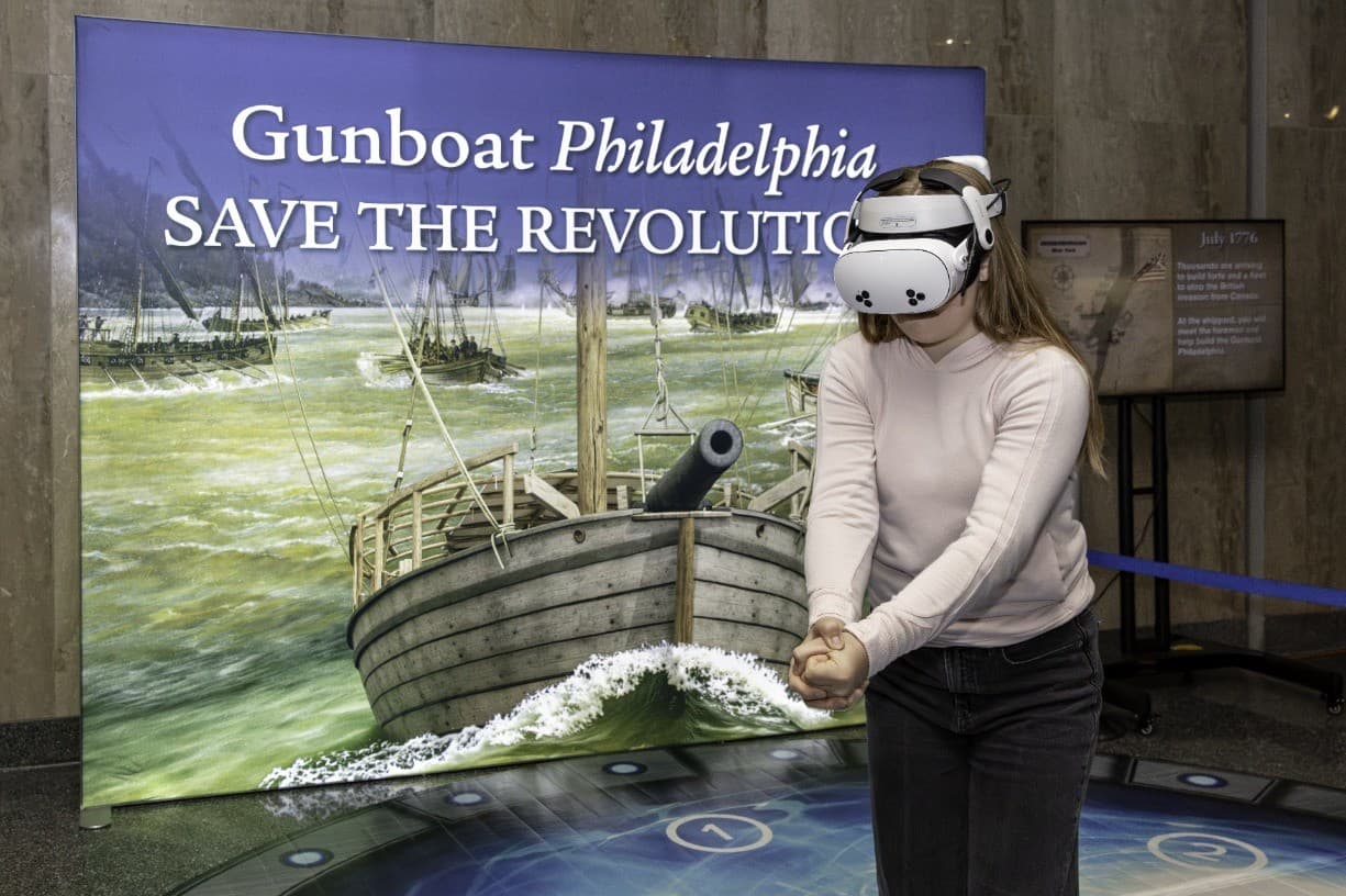 Gunboat Philadelphia: Save the Revolution! Virtual Reality Experience